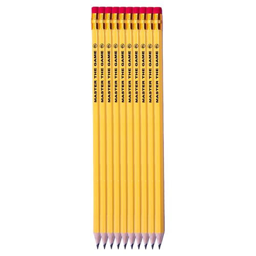 Master the Game Pencils 10 Pack