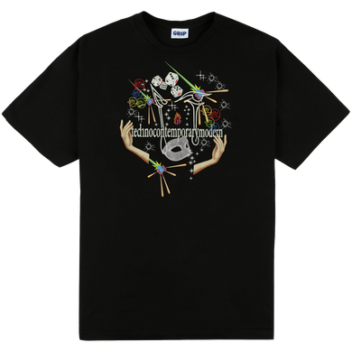 AOI Techno Tee Black