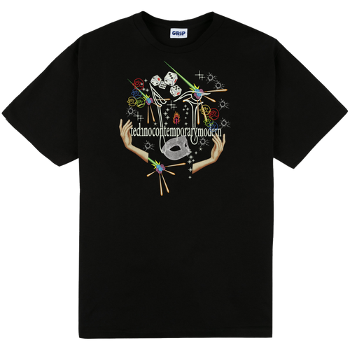 AOI Techno Tee Black