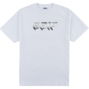 Grip Riders Tee White