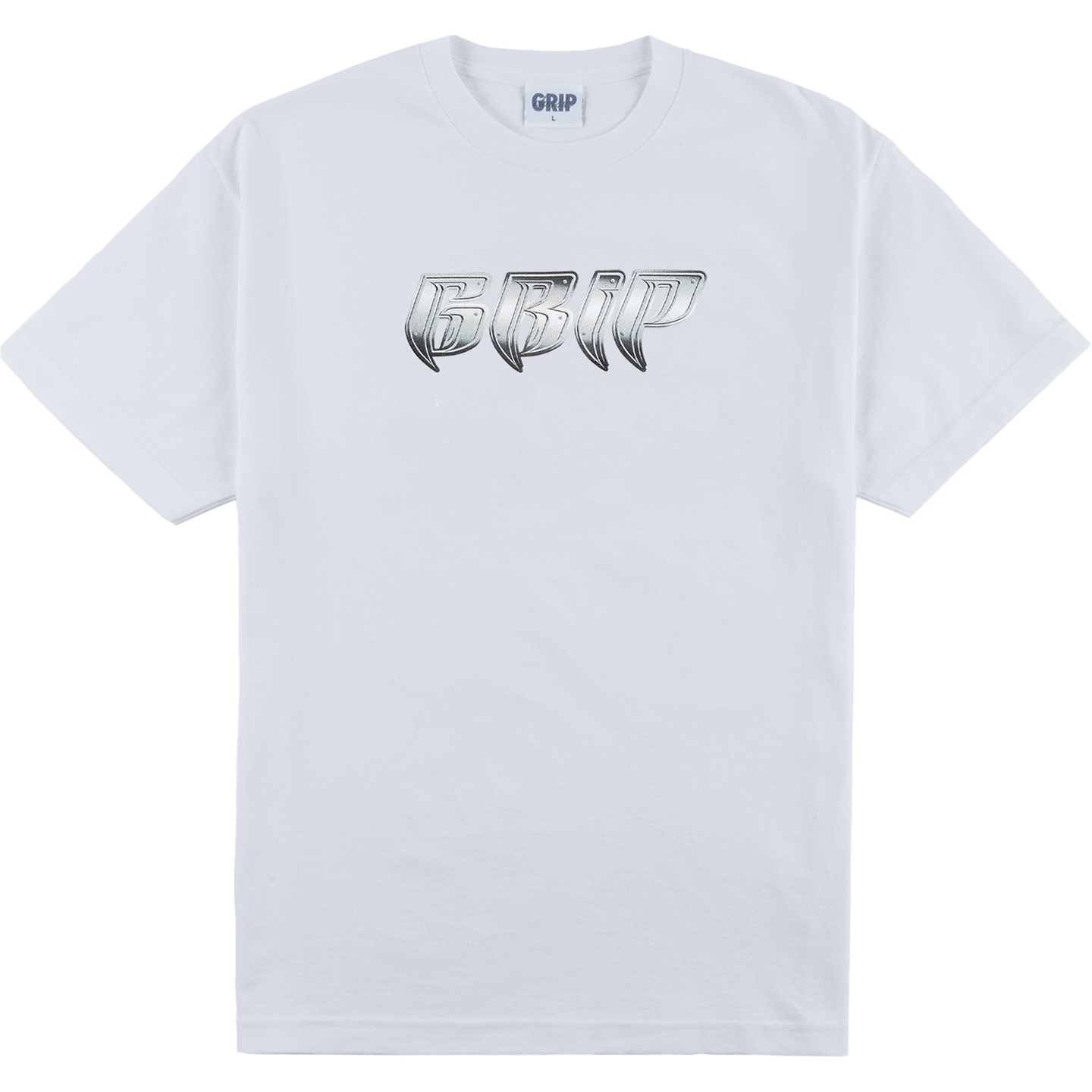 Grip Riders Tee White