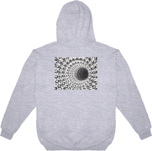 Tony Tunnel Zip Hoody Heather Grey