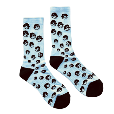 Tony Tunnel Socks White