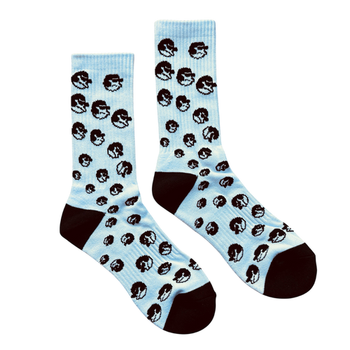 Tony Tunnel Socks White