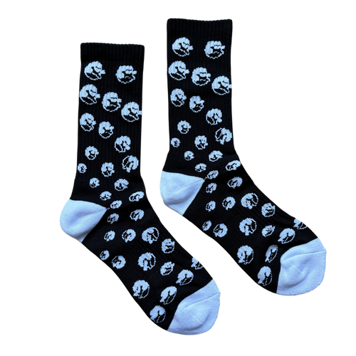 Tony Tunnel Socks Black